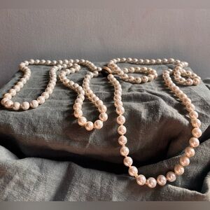 Classic Faux Pearl 30” Strand Necklace - Women’s Jewelry